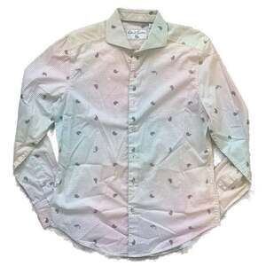 Robert Graham men's long sleeve button down shirt Paisley/Checks/Liza